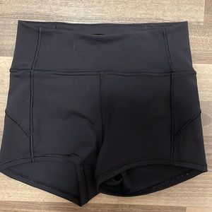 Lululemon short shorts brand new